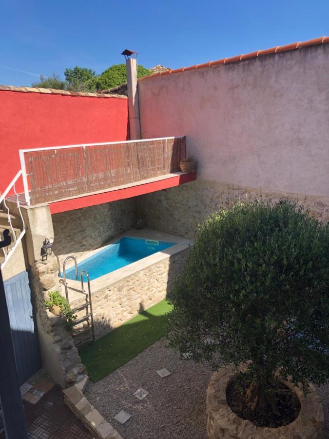 L'Oiseau Bleu Rollier Bed & Breakfast Roubia ภายนอก รูปภาพ