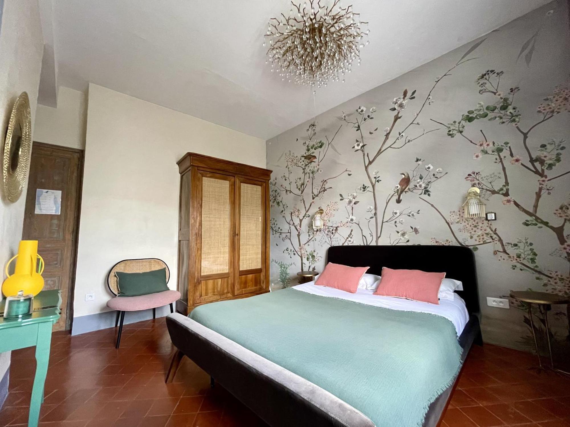 L'Oiseau Bleu Rollier Bed & Breakfast Roubia ภายนอก รูปภาพ